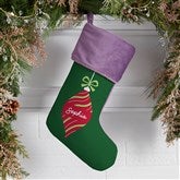 Purple Stocking