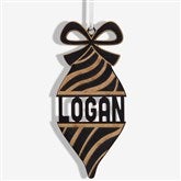 Retro Ornament Personalized Wood Ornament  - 42425