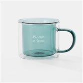 Blue Glass Mug