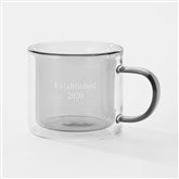 Grey Glass Mug