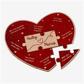 Red Stain Wood Puzzle