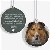 Pet Memorial Personalized Ornament  - 43045