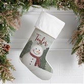 Watercolor Snowman Personalized Christmas Stockings  - 43075