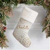 Ivory Fur Stocking