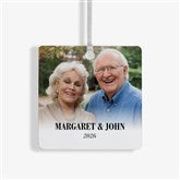 Merry  Bright Personalized Photo Christmas Ornaments - 43126
