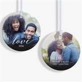 Love Personalized Photo Ornaments - 43132