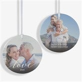 Love Personalized Photo Ornaments - 43132