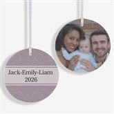 Christmas Custom Pattern Personalized Ornament  - 43210