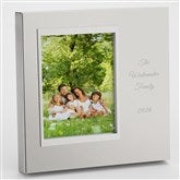 Engraved Silver Uptown 4x6 Picture Frame  - 43396
