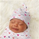 Baby Top Knot Hat