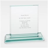 Jade Glass Award-Large