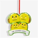 Taco Family Personalized Ornament  - 43984