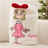Cindy Lou Fleece Blanket