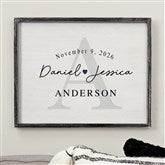 14x18 Blackwash Frame