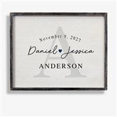 Simply Us Personalized Wedding Frame Wall Art  - 44672