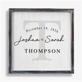 12x12 Blackwash Frame