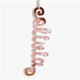 Personalized Acrylic Name Christmas Ornament  - 44700