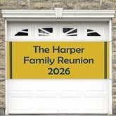 Family Reunion Personalized Party Banners - 45235