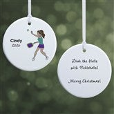Personalized Pickleball Ornament by philoSophies  - 45524