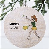 Personalized Pickleball Ornament by philoSophies  - 45524