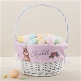 White Easter Basket