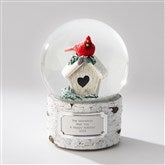 Cardinal Snowglobe