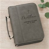Charcoal Bible Cover