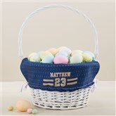 White Easter Basket