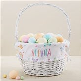 White Easter Basket