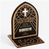 Religious Blessings Personalized Wood Money Holder  - 45586