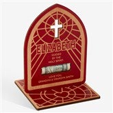 Religious Blessings Personalized Wood Money Holder  - 45586