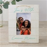 Girls Trip Personalized Shiplap Picture Frame - 45622