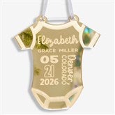 Baby Bodysuit Personalized Acrylic Ornament  - 45715