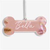 Dog Bone Personalized Acrylic Christmas Ornaments - 45716