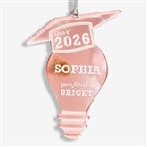 Bright Future Personalized Graduation Ornament - Acrylic - 45723