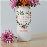 White Flower Vase