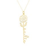 September Gold Necklace