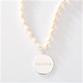 Pearl  Sterling Necklace