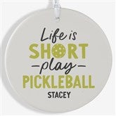 Pickleball Personalized Christmas Ornament  - 46275