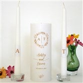 Wedding Candle-Gold