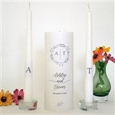 Wedding Candle-Grey