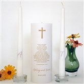 Wedding Candle-Gold