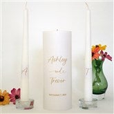 Wedding Candle-Gold