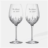 Red Wine Glass Pair