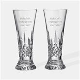 Pilsner Glass Pair