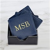 Coaster Set-Navy