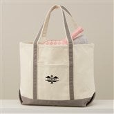 Grey Weekender Tote