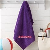 35x60 Purple Towel