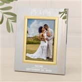 5x7 Silver/Gold Frame