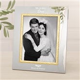 8x10 Silver/Gold Frame